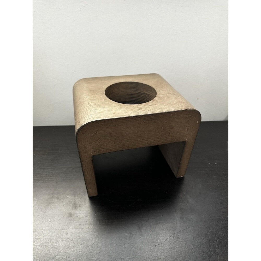 Lovesac Sactionals Drink Holder Weathered Ash *Flaws Scratches